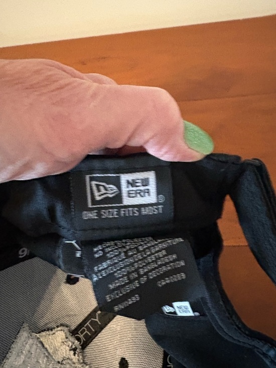 New Era 9FORTY Starry Lemon Lime Adjustable Hat Black Promo Baseball Cap - Picture 5 of 6